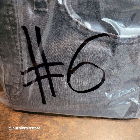 Madewell Jeans 27 Curvy High Rise Skinny Black Sea Wash Tummy Control Stretch - Picture 13 of 13